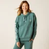 Ariat Rabere Hoodie Sweatshirt - SILVER PINE HEATHER