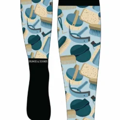 Dreamers & Schemers Boot Sock - Pony Brushes