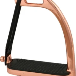 Rose Gold Peacock Safety Stirrups