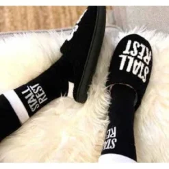 Dreamers & Schemers Slipper And Sock Combo - STALL REST