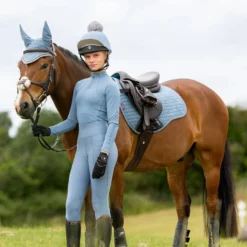 LeMieux Young Rider Base Layer - ICE BLUE