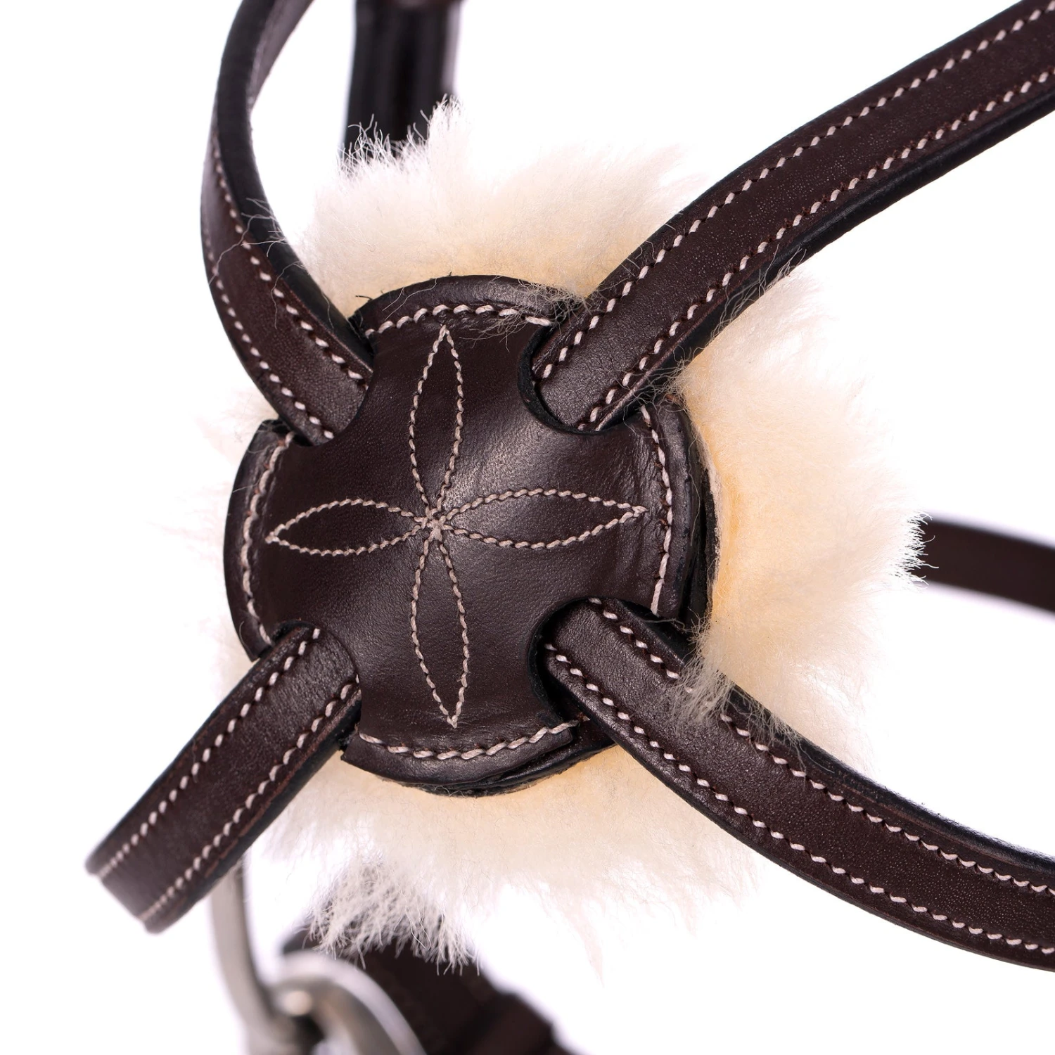 Equinavia Valkyrie Fancy Stitched Figure 8 Bridle With Reins - Image 3