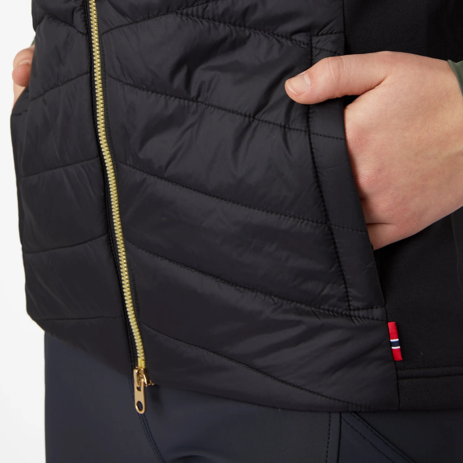 B Vertigo Adriana Women's Hybrid Vest - ANTHRACITE GREY - Image 2