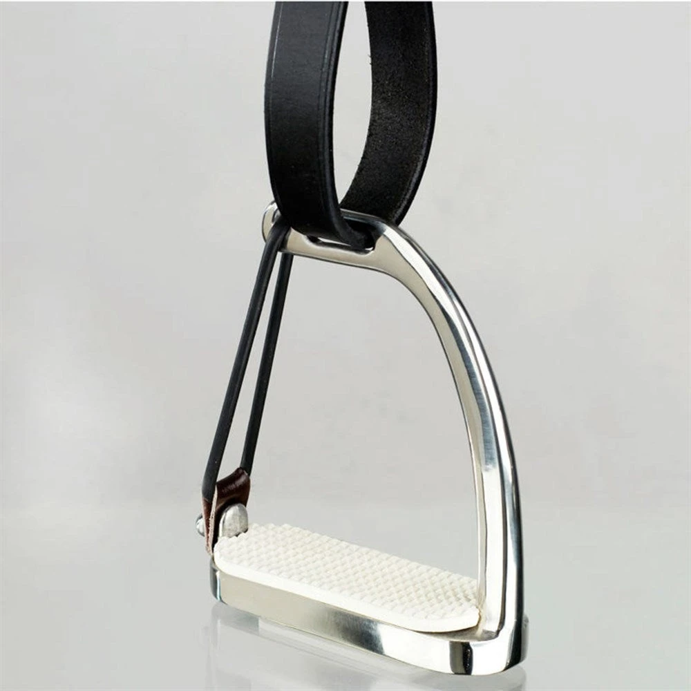 Horze Peacock Quick Release Stirrups - Stainless Steel - 2 Sizes