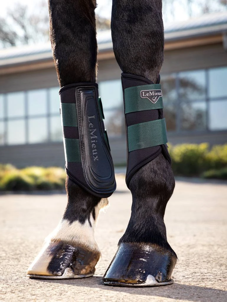LeMieux Grafter Brushing Boot - SPRUCE