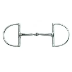 Hunter Dee Ring Snaffle Bit