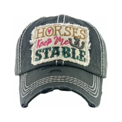 Centurion AWST "Horses Keep Me Stable" Baseball Cap