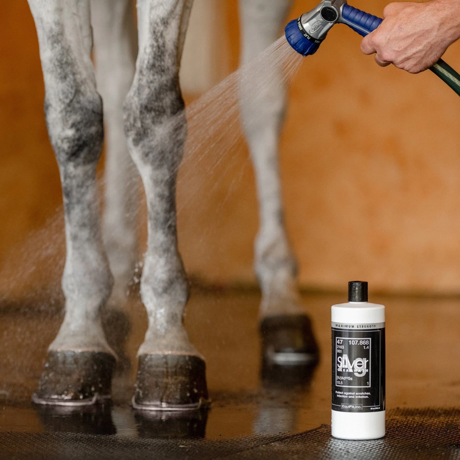 EquiFit AG Silver Clean Wash Daily Strength - 32oz. - Image 2