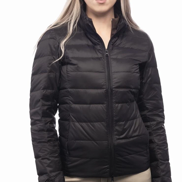 TKEQ "EZ" Packable Down Jacket - MATTE BLACK - Image 2