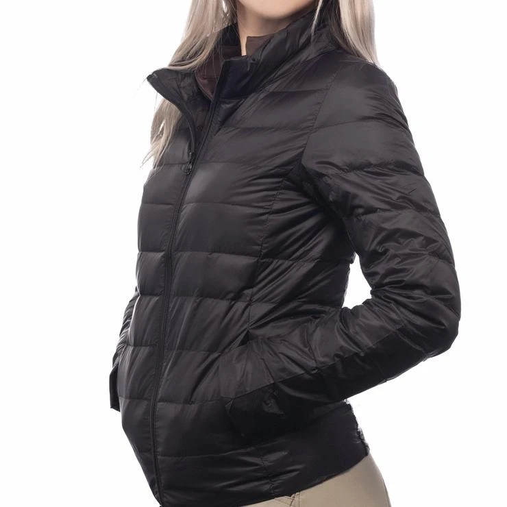 TKEQ "EZ" Packable Down Jacket - MATTE BLACK