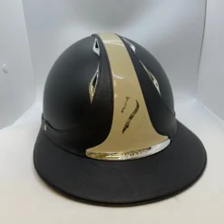 Antares "PREMIUM GLOSSY ECLIPSE" Helmet - BLACK/BEIGE