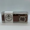 Bedford Jones Belt - Rust With Silver Swizzle 1.5"
