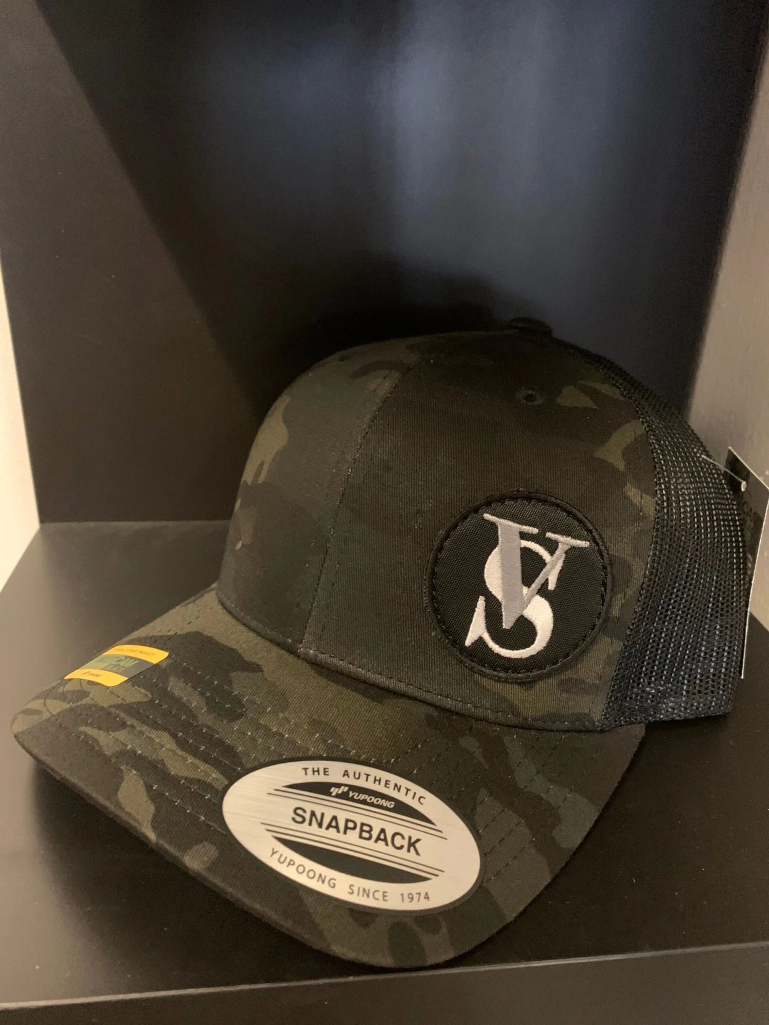 Vision Saddlery Logo Snapback Hat Flex Fit - Image 5