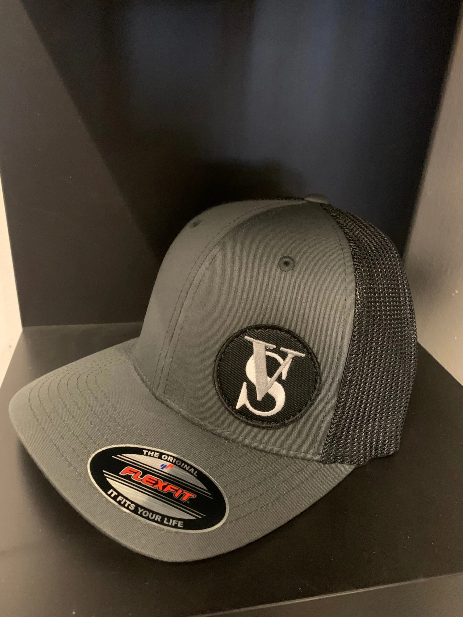 Vision Saddlery Logo Snapback Hat Flex Fit - Image 3