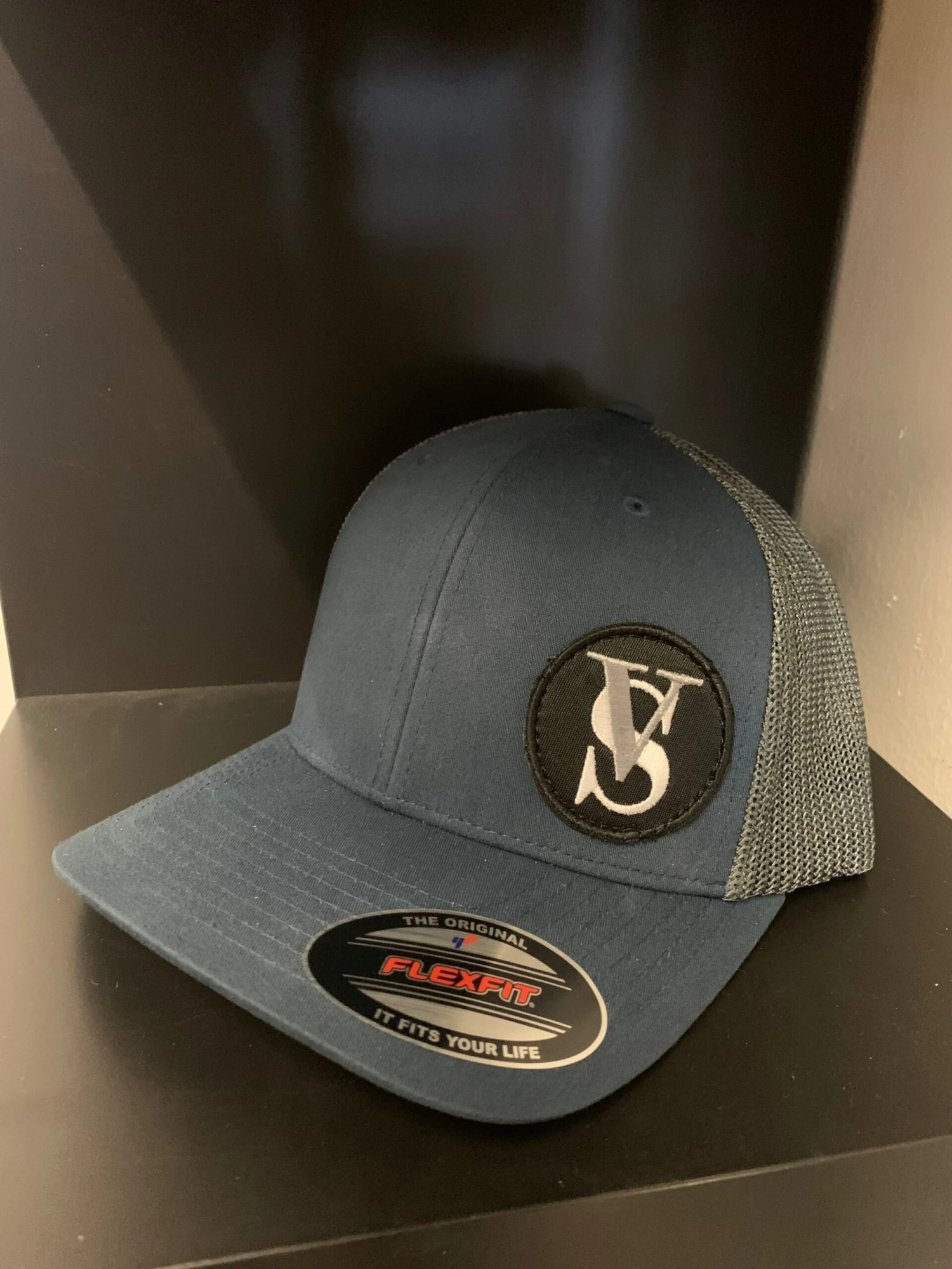 Vision Saddlery Logo Snapback Hat Flex Fit - Image 2