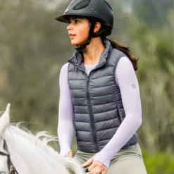 TKEQ "EZ" Packable Down Vest - NICKEL