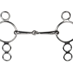 Coronet Continental 3-Ring Gag Bit