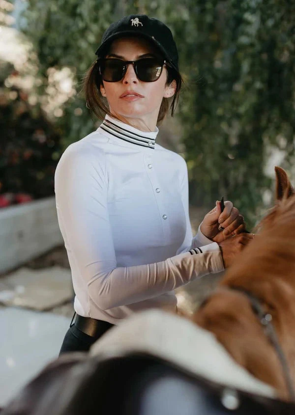 Milton Menasco "Gimme Ribbon" Competition Top - WHITE - Image 2