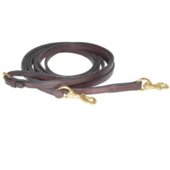 Nunn Finer Leather Draw Reins With Snaps