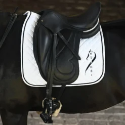 Antares Dressage Saddle Pad - WHITE