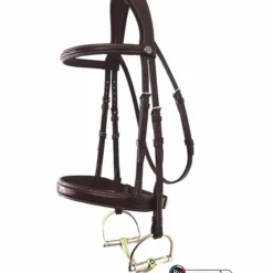 Signature By Antares Fancy Hunter Bridle With Wide Noseband