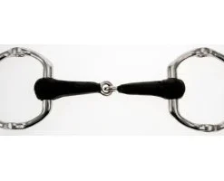 Cheltenham Jointed Rubber Gag Bit