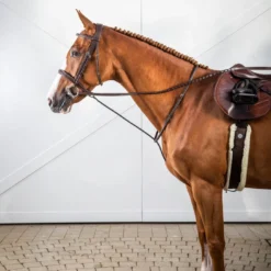 Dy'on US Hunter Collection Cavesson Noseband Bridle