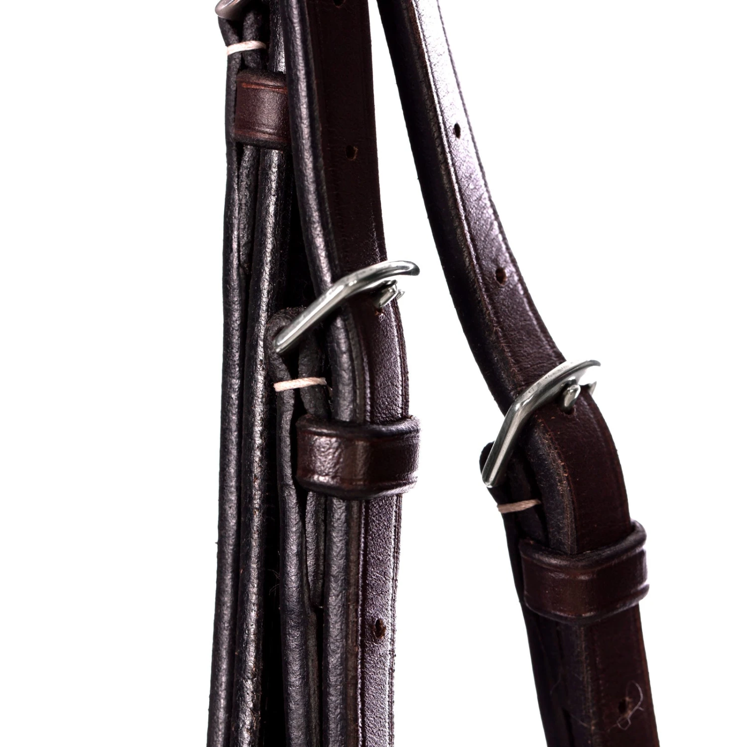 Equinavia Valkyrie Pony Fancy Stitched Hunter Bridle With Reins - Image 4