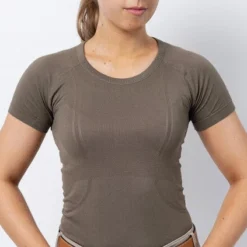 TKEQ Kennedy Seamless Short Sleeve - SUEDE