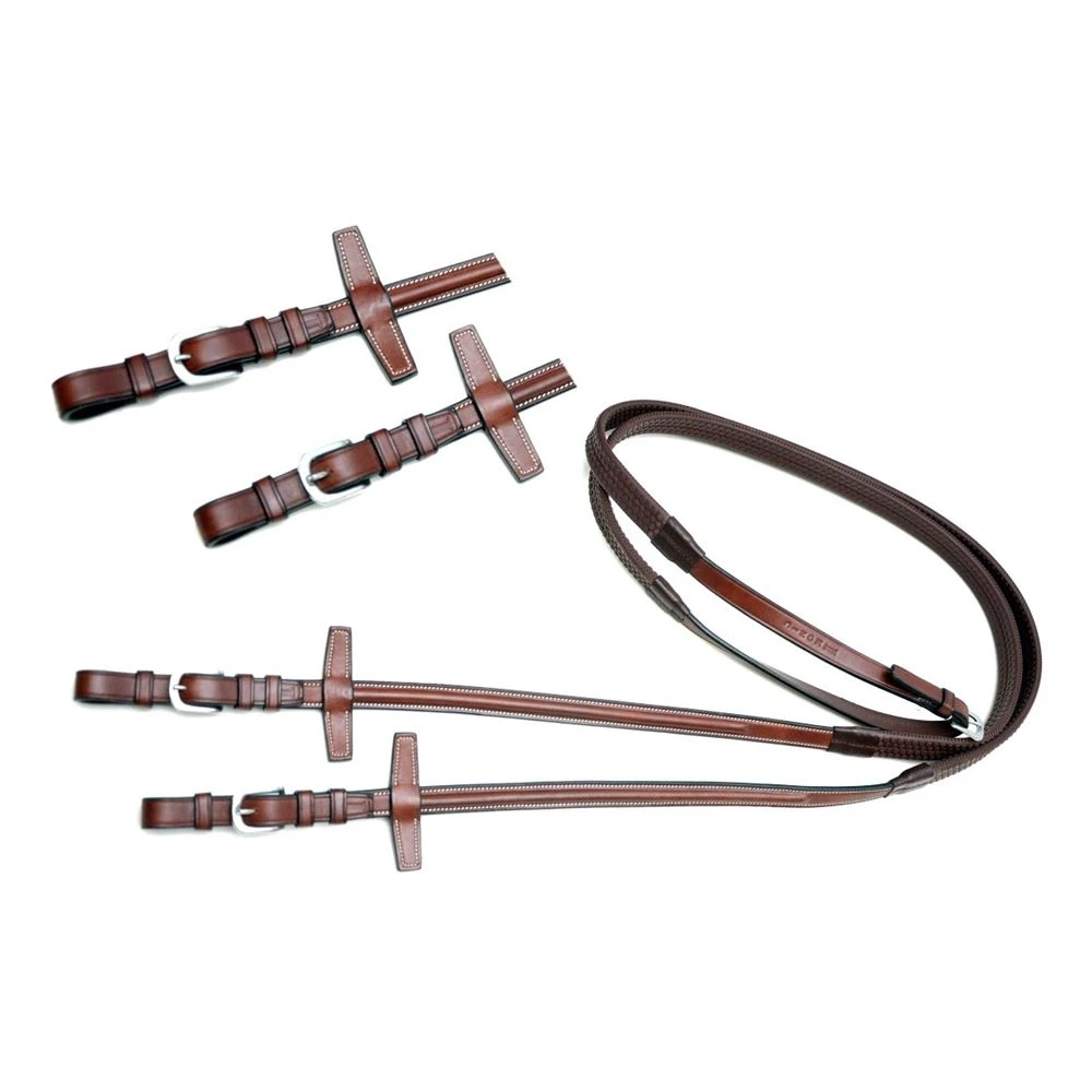 Ikonic Rubber Reins With Buckle Bilet - Image 2