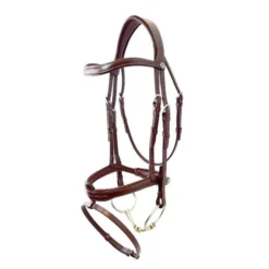 Signature By Antares Flash Noseband Snaffle Bridle