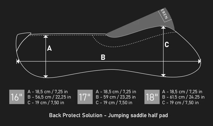 Winderen Comfort Jump Half Pad - 18mm - Image 8