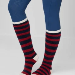 LeMieux Sophie Adult Fluffy Socks - NAVY