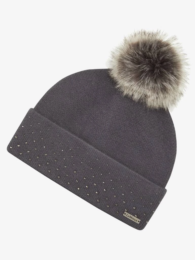 LeMieux Sparkle Beanie - GRAPHITE - Image 2