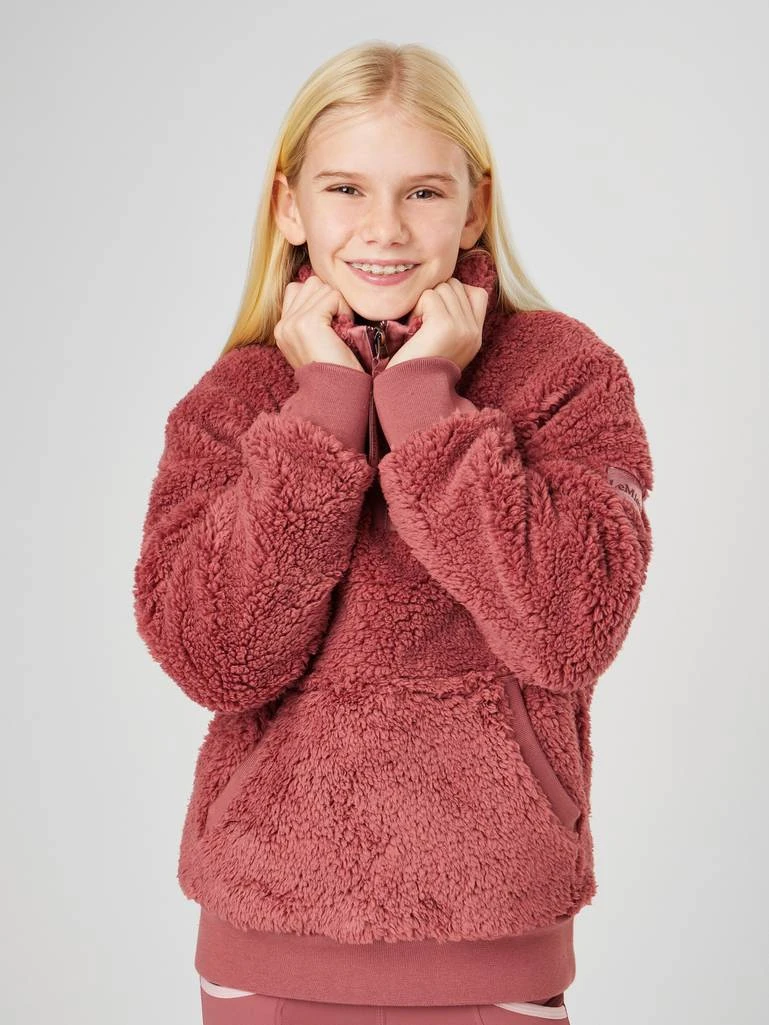 LeMieux Young Rider Tia Teddy Fleece - ORCHID