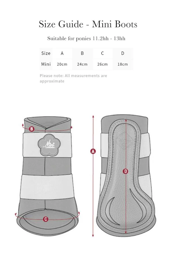 LeMieux Mini Brushing Boot - MARINE - Image 3