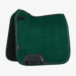 LeMieux Suede Dressage Saddle Pad - SPRUCE