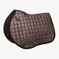 LeMieux RHONE Eurosquare Jump Saddle Pad - ESPRESSO