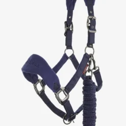 LeMieux Vogue PONY Headcollar And Leadrope - INK BLUE