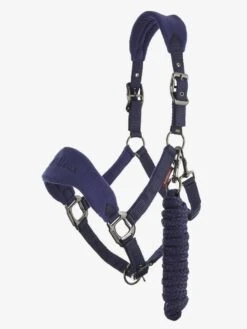 LeMieux Vogue PONY Headcollar And Leadrope - INK BLUE