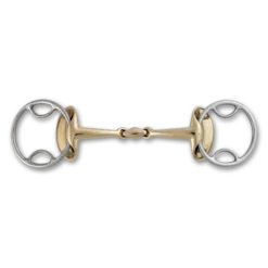 Stubben Steeltec Golden Wings 4 In 1 Jointed Gag Bit