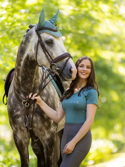 LeMieux Classic Fly Hood - SAGE - Image 2