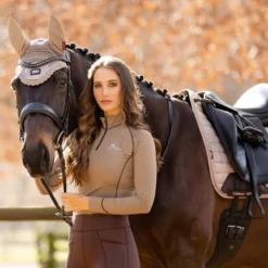 LeMieux RHONE Dressage Saddle Pad - PROSECCO