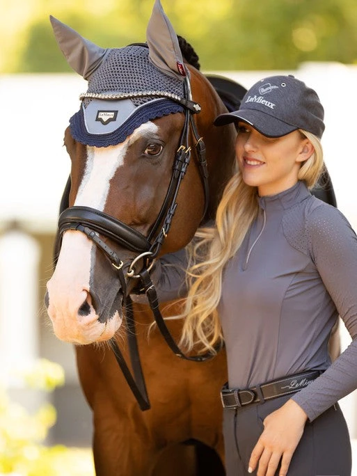 LeMieux LOIRE Fly Hood - TWILIGHT GREY - Image 2