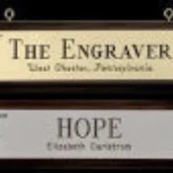 Stall Plate #520 And #522